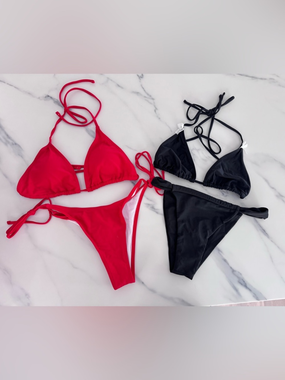 SHEIN set of 2 bikinis
